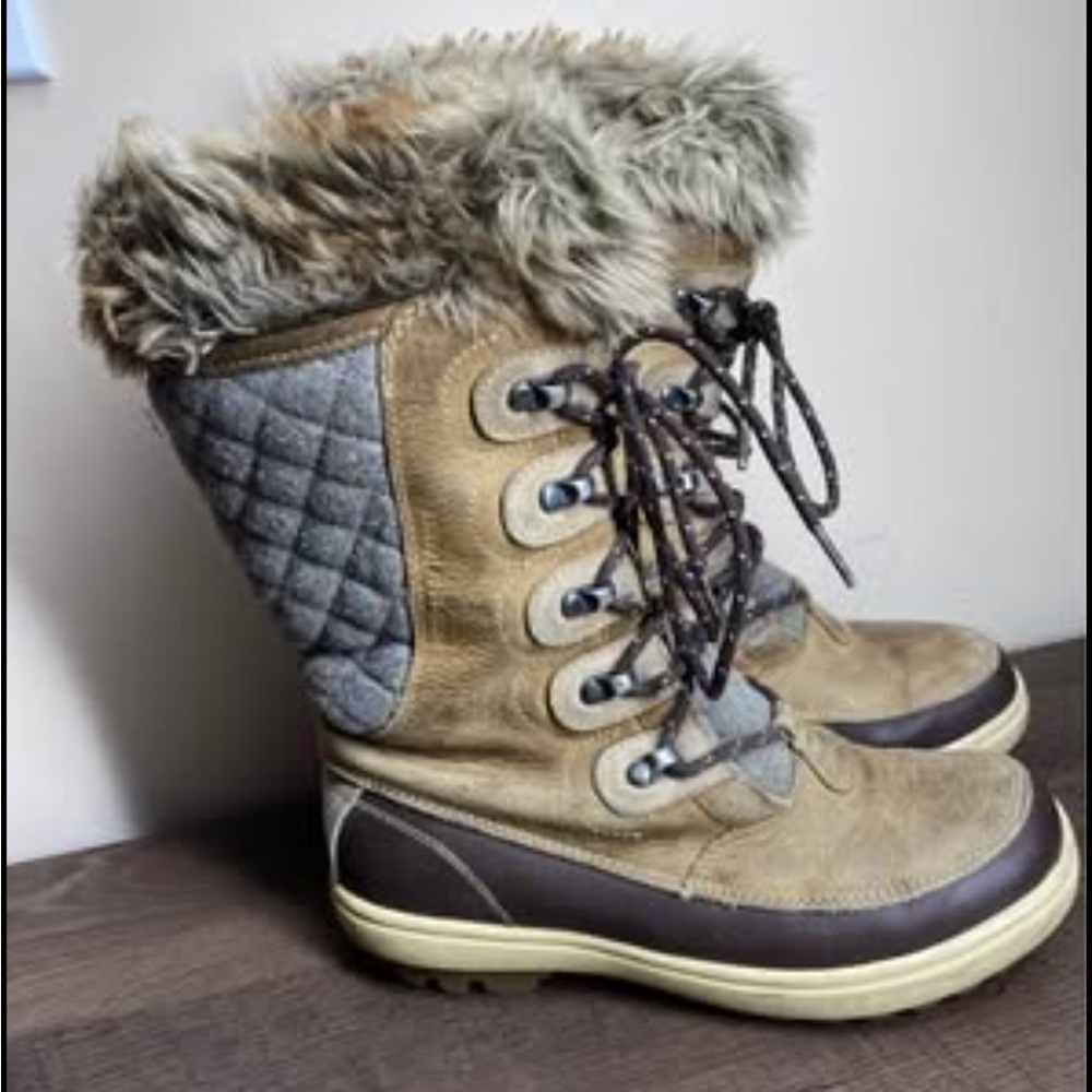 Helly Hansen “Garibaldi” Mid Calf Boots Women’s Size US 6 Lined Winter Boot